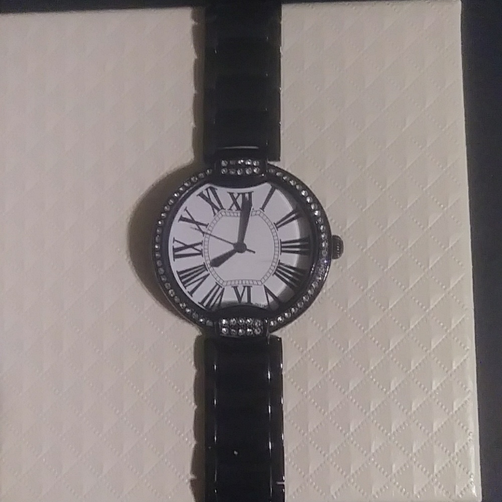 Bronzo italia black watch from qvc